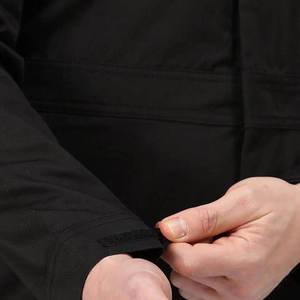 Overol de Trabajo Resistente para Hombre, Color Negro, Poliéster, Antipolvo, Uniforme de Manga Larga con Múltiples Bolsillos, Ropa Industrial - Product Image 4