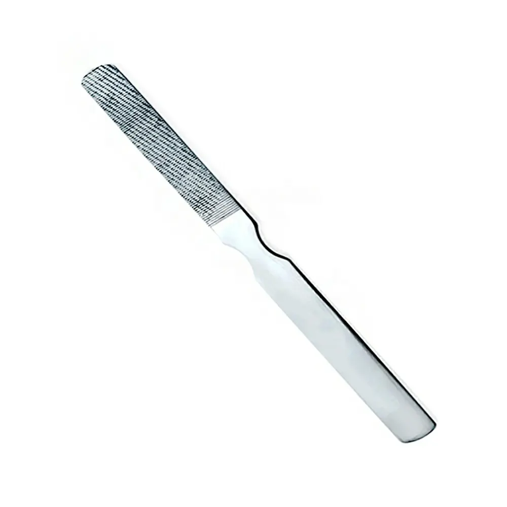 Professional cuticle tools reusable nail file stainless steel nail file Metal nail file