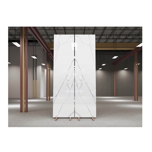 SATORI STATUARIO 800X3200 15MM Cuerpo de color Losa de porcelana extra brillante (800X3200mm 32X128 pulgadas Ecológico de alta calidad - Product Image 1