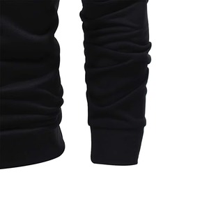Sudadera con Capucha para Hombre, Diseño Personalizado al por Mayor 2025, Manga Larga, Ropa de Invierno con Técnicas de Bordado y Teñido Liso, Mangas Regulares - Product Image 4
