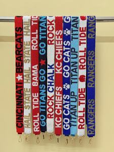 Wide Greek Letter Sorority <b>Bag</b> <b>Straps</b> Sequin Embroidery Beaded Purse <b>Strap</b> Crossbody Shoulder <b>Replacement</b> Belt Handbag Handles - Product Image 3