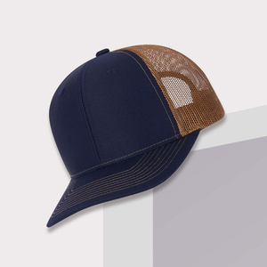 Gorra Trucker Unisex de 6 Paneles de Malla, Azul Marino Sólido, Ajustable, Estilo Casual de Béisbol, para Primavera/Verano, Diseño Nuevo - Product Image 6