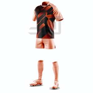เสื้อฟุตบอลอเมริกันคุณภาพสูง JAMEZ SPORTS ปักลาย 3 มิติ ปักชื่อทีมได้ตามต้องการ ผลิตจากโพลีเอสเตอร์ 100% กันลม คอวี แขนสั้น - Product Image 4