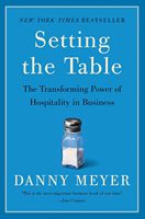 Setting Table Danny Meyer English Livre broché de haute qualité 336 pages Économie Finance Restauration Hôtellerie Gestion