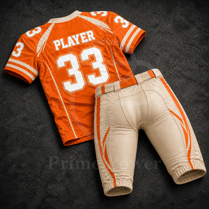 Uniformes de Fútbol Americano Personalizados al por Mayor 2026, Conjunto de Pantalones y Camiseta, Ropa Deportiva de Secado Rápido, Proveedor al por Mayor, Servicio OEM - Product Image 5