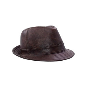 Leather Cowboy <b>Hat</b> Wide Brim Western Style with Braided <b>Band</b> for Men and Women - Product Image 4