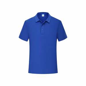 Vente en gros de polos à manches courtes pour hommes en coton 100% multicolores, polos personnalisés avec logo imprimé pour hommes - Product Image 3
