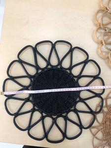 Bulk Rattan <b>Plate</b> for Restaurant Use and Home Decoration with Reliable Supply and Export Distribution - Product Image 4