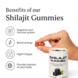 Gomitas de Shilajit Orgánico Puro del Himalaya, Marca Privada OEM ODM, Grado Premium, Antioxidante, Energía, Apoyo Inmunológico, para Adultos - Product Image 6