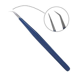 Pinces à cils en acier inoxydable, pinces pour extensions de cils - Product Image 2