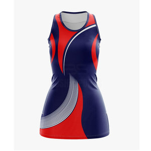 Concevez votre propre uniforme de netball, best-seller, 100 % polyester, uniformes de netball pour équipes. - Product Image 1