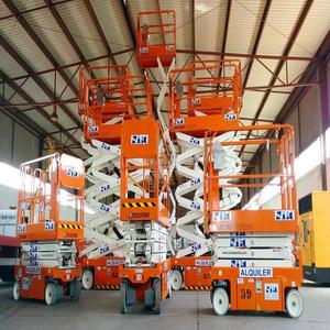 Plataforma elevadora de tijera hidráulica de alta resistencia diseñada para almacenes, centros logísticos y transporte de carga industrial - Product Image 1