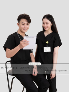 Wholesale High Quality Durable Medical Scrubs Set Professional Surgical Uniforms for Doctors and Nurses - Product Image 3