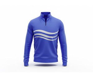 Breathable Polyester Sublimation Water Zip Jacket for Athletes for <b>Men</b> Women Youth Sportswear Quick Dry Team <b>Pullover</b> - Product Image 3