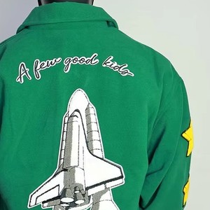 Chaqueta de Cuero Varsity Premium para Hombre con Letras Bordadas, Estilo Béisbol Universitario, Servicio de Muestras Disponible para Fabricantes OEM y ODM - Product Image 2