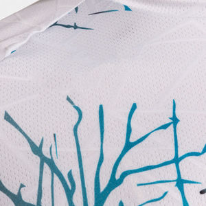 เสื้อยืดออกกำลังกายผ้าฝ้าย 100% แบบยูนิเซ็กซ์ พิมพ์ลายโลโก้ด้วยเทคนิค Sublimation เสื้อยืดผู้ชายผ้าถักแบบเรียบ - Product Image 3