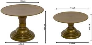 Soporte Decorativo para Pasteles, Elegante Exhibidor para Mesa de Postres, Ideal para Fiestas, Bodas, Panaderías y Cafeterías - Product Image 5