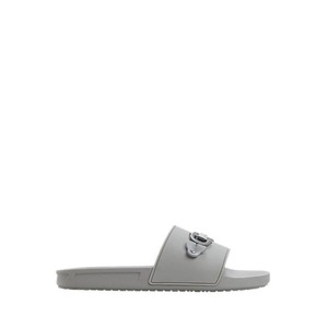 Sandalias Unisex Grises de PVC, Punta Abierta, Suela Antideslizante de EVA, para Playa y Verano - Product Image 1