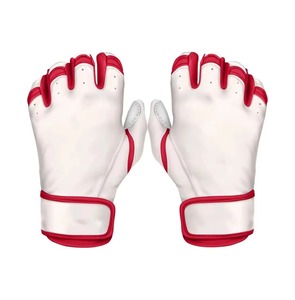 Wholesale Professional High Quality <b>Baseball</b>/Softball Batting Gloves Genuine Leather Custom Colors Sizes Durable Eco-Friendly - Product Image 5