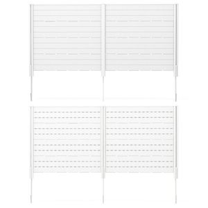 Paravent d'intimité extérieur avec 5 piquets de fixation inclus pour jardin, cour et patio – Treillis et portails extérieurs durables - Product Image 1