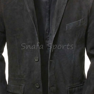 เสื้อโค้ทหนังผู้ชายแบบยาว แฟชั่นวินเทจ อุ่นสบาย มีสไตล์ เหมาะสำหรับใส่ทางการและลำลอง ทันสมัย คุณภาพพรีเมียม ทนทาน เหมาะสำหรับฤดูหนาว ดีไซน์คลาสสิก - Product Image 3