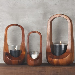 Handmade Eco-Friendly Wood <b>Lantern</b> Diamond Shape for Home Decoration Christmas Valentine's Day Birthday-Customizable Colors Logo - Product Image 3