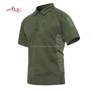Customization Logo Camisas Masculinas Neck T-<b>Shirt</b> Security Fitness Tactical Outdoor polyester <b>Men</b> Polo <b>Shirt</b> - Product Image 3