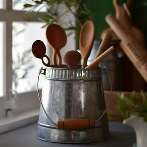 Premium Metal <b>Cutlery</b> Holder Crafted For Durability Ideal For Holding Forks Spoons Knives And Serving Utensils Neatly - Product Image 1