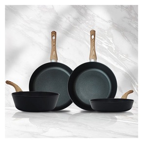 [Dearkit] Poêle à frire antiadhésive en aluminium DK0002 – Répartition uniforme de la chaleur, performance de cuisson efficace, design de poêle - Product Image 2