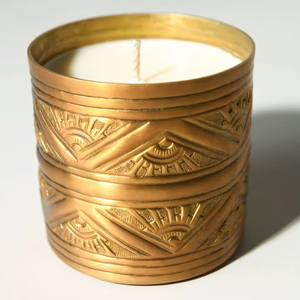Premium Brass <b>Candle</b> Vessels Decorative <b>Candle</b> Holder Container For <b>Wedding</b> Event Table Centerpiece Decoration - Product Image 1