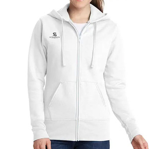 Sweat-shirt à capuche oversize pour femme en molleton de coton respirant, manches longues, coupe décontractée, style streetwear, chaud pour l'automne et l'hiver, séchage rapide - Product Image 1