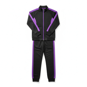 Chándal Deportivo Premium para Hombre con Bolsillo con Cremallera, Franja Reflectante de Seguridad, para Correr de Noche, Personalizable - Product Image 1