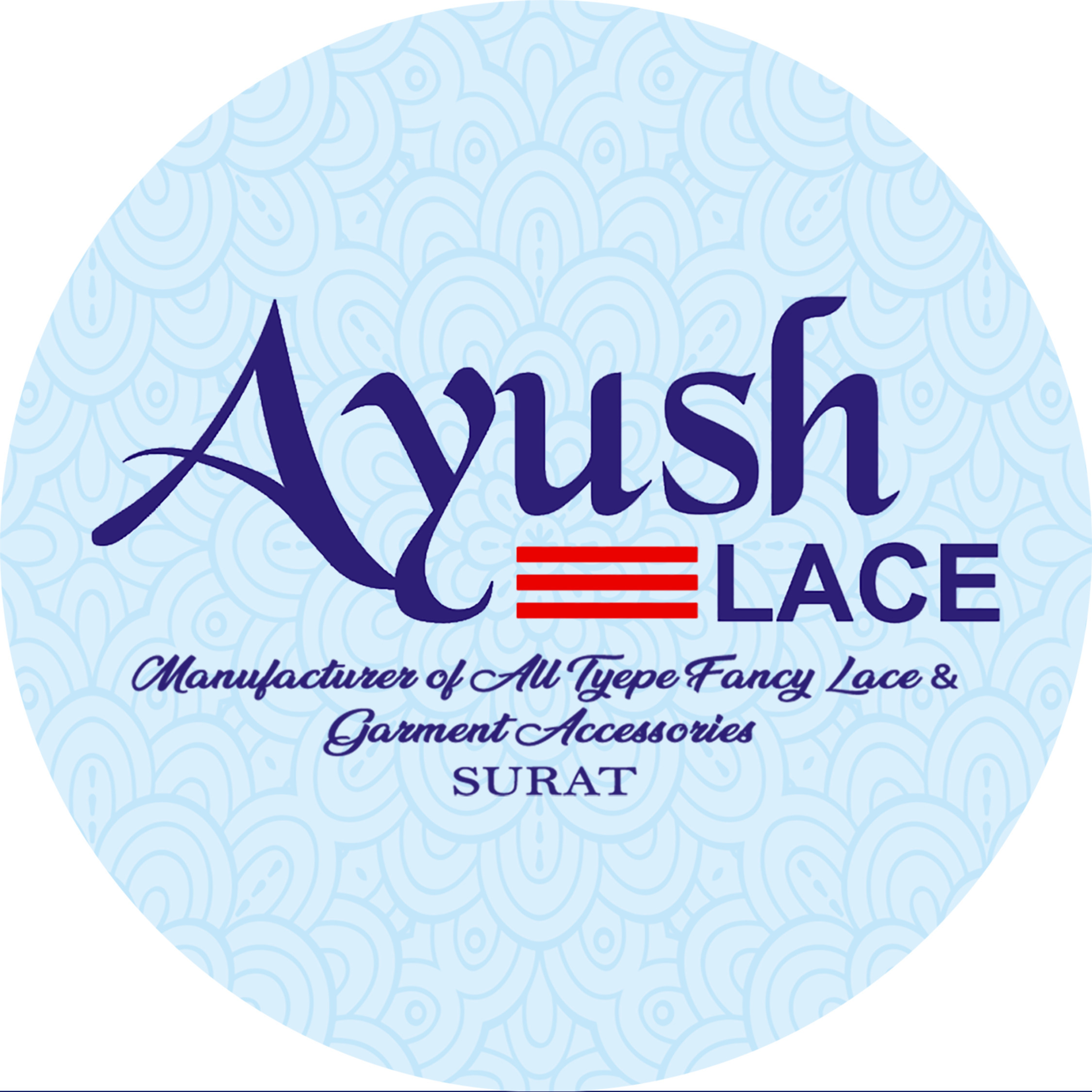 AYUSH LACE logo