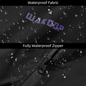 Men's Windproof Hooded <b>Racer</b> <b>Jacket</b> Quarter Zip Sporty Style Solid Color Front Logo Spring Wear - Product Image 4
