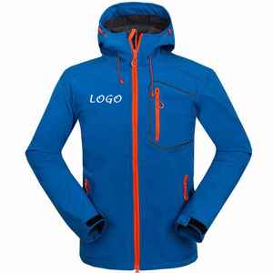 Chaqueta Deportiva Softshell para Hombre, Cortavientos, Térmica, Transpirable, Ligera, para Deportes al Aire Libre, Invierno, con Cuello Alto - Product Image 3