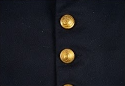 Manteau long en laine pour homme, reproduction d'un uniforme historique, à boutons, pour utilisation en costume d'extérieur - Product Image 5