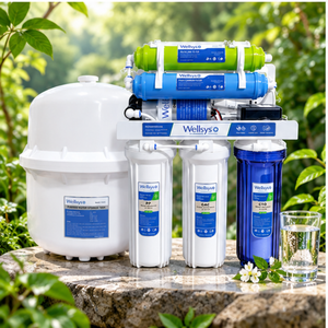 Système de filtration d'eau par osmose inverse Wellsys RO-100W à 7 étapes, 100 GPD, purificateur d'eau RO sous évier avec réservoir de stockage de 4,5 G - Product Image 4