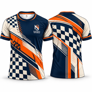 Camisetas Sublimadas Personalizadas para Hombre, Fabricante de Ropa Deportiva OEM ODM, Camisetas Sublimadas para Hombre con Impresión Completa en Poliéster - Product Image 5