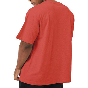 Camiseta Oversize de Algodón 100% con Cuello Redondo, Mezcla de Algodón, Color Personalizado, Transpirable, Estilo Vintage para Verano - Product Image 2