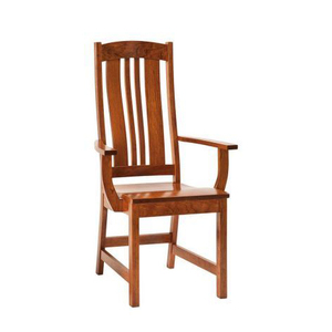 Designer wood <b>dining</b> <b>chair</b> Smooth curved seat wood <b>chair</b> Natural texture <b>dining</b> <b>chair</b> Formal room setup <b>chair</b> - Product Image 2