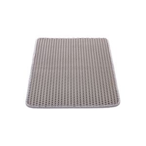 Honeyco Tappetino per Lettiera Gatti a Doppio Strato in PVC 24 X 15 Pollici XL Antiscivolo Impermeabile per Interni - Product Image 4