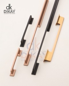 DIKAY Brass Bar Cabinet Handles Minimalist Design Kitchen <b>Drawer</b> Wardrobe Door Hardware Durable - Product Image 1