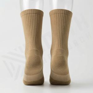 Chaussettes en coton tricotées sur mesure, brodées, pour femmes, décontractées, sportives, respirantes, douces, confortables, à porter au quotidien, couleur personnalisée - Product Image 2