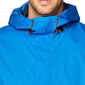 เสื้อแจ็คเก็ตกันฝนสำหรับผู้ชาย ดีไซน์สปอร์ตสำหรับฤดูหนาว กันลม กันน้ำ ไซส์ใหญ่ ผ้าโพลีเอสเตอร์/คอตตอนเนื้อนุ่ม สไตล์ไฮสตรีท - Product Image 4