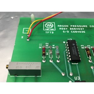 แผงวงจรพิมพ์ VARIAN B684037, ชุดควบคุมแรงดันอาร์กอน - อุปกรณ์และอะไหล่เซมิคอนดักเตอร์ระดับโลกที่เชื่อถือได้ - Product Image 3
