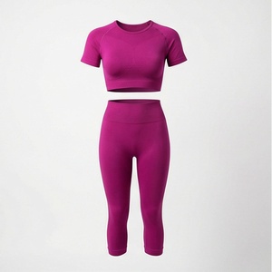 Women Custom Logo Printed Piece Sports Suit Gym Training Athletic <b>Workout</b> Yoga Set Bodysuits <b>Jumpsuits</b> Fitness Apparel - Product Image 1