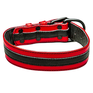 Collar de Cadena de Acero Inoxidable con Diseño de Corona para Mujer, con Accesorio de Fiesta de Cuero PU Ecológico - Product Image 3
