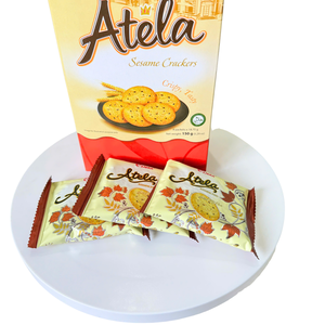 Sweet Sesame Seed Crispy Crackers 150G Wholesale Nutritious Light Snack <b>Sachet</b> OEM ODM - Product Image 4