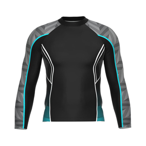 Custom Clothing Rush Guard Sun Protection Clothing Men <b>Compression</b> <b>Shirt</b> Rashguard Men Rash Vests Rash Guard Best Rash Guards - Product Image 1