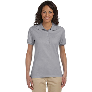 Nuevas camisetas polo para mujer, diseño moderno y elegante, con logotipo personalizado, de secado rápido, color azul claro, último diseño, 100% algodón, las más vendidas. - Product Image 4